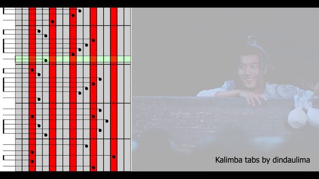 Xiao Zhan & Wang Yibo - Wuji (无羁) | Kalimba Tabs By Dindaulima