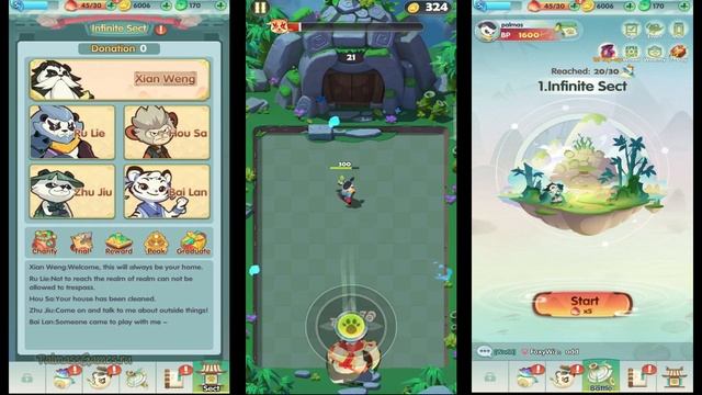 Panda Hero！Gameplay Android | New Game смотреть онлайн