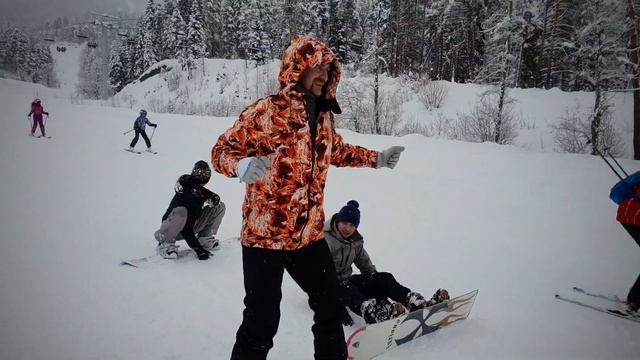 Казачья Крепость в Архызе , зима 2019 смотреть онлайн