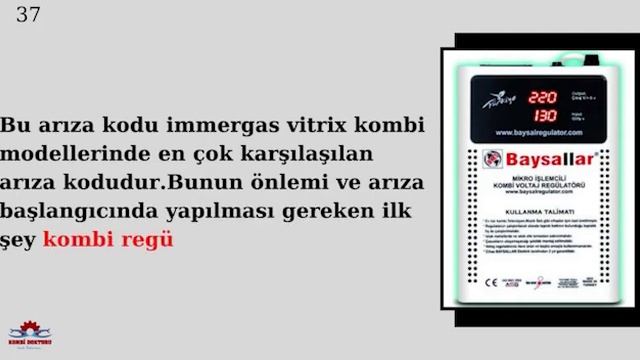 İmmergas VİTRİX kombi 37 arıza kodu nedir? Detaylı anlatım | İmmergas kombi arızaları смотреть онлайн