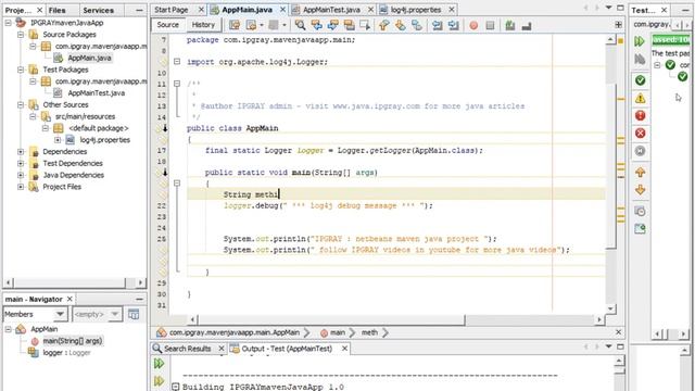 IPGRAY : how to configure log4j in netbeans смотреть онлайн