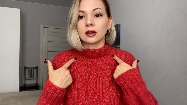 Довязала свитер и капор! ?Гениальный комплект ?❤️ смотреть онлайн