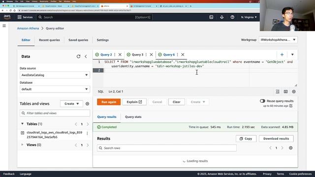 Use Athena to Query AWS Cloudtrail Logs смотреть онлайн