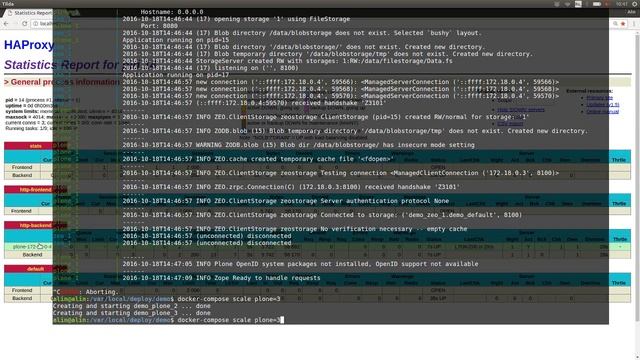 Deploying Plone with docker-compose смотреть онлайн