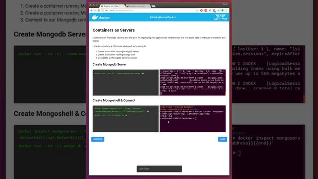 Learn Docker on Code Pilot смотреть онлайн