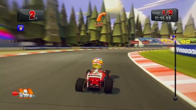 F1 Race Stars - gameplay - gram.pl смотреть онлайн