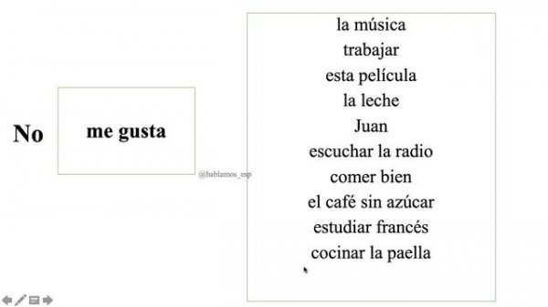 Тренажер Глагол Gustar. Тренируем глагол Gustar в испанском.