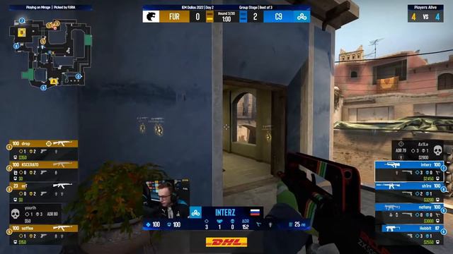 Furia vs Cloud9 | IEM Dallas 2022 | Highlights | cs:go смотреть онлайн