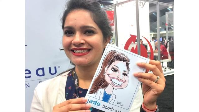 Live Digital Caricatures Drawn at Oracle OpenWorld, San Francisco 2016 смотреть онлайн