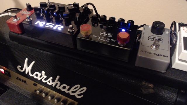 KSR Ceres Preamp Straight Into Marshall JVM Power Amp смотреть онлайн
