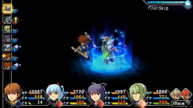 Trails of Azure - Lloyd and Tio OMEGA STRIKE Combination Craft - The Legend of Heroes Ao no Kiseki смотреть онлайн