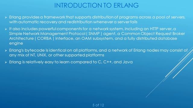Introduction to Erlang | What is Erlang? | Features | Why Erlang? | What is Erlang used for? смотреть онлайн