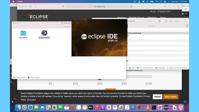 How to install Eclipse IDE on Apple M1 Macbook смотреть онлайн