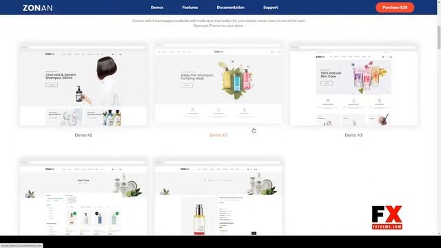 Zonan - Responsive OpenCart Theme Included Color Swatches flower opencart смотреть онлайн