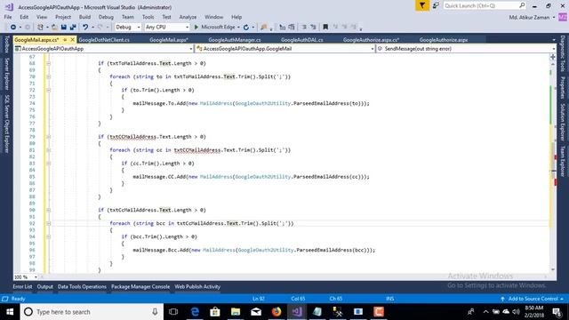 Send Mail Using Gmail Api with refresh token смотреть онлайн