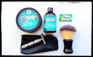 Бритье! Razorock GC 0,84 - Gillette 7 O`Clock - Razorock Big Bruce - Purely Skinful Bar-Bear-Ic