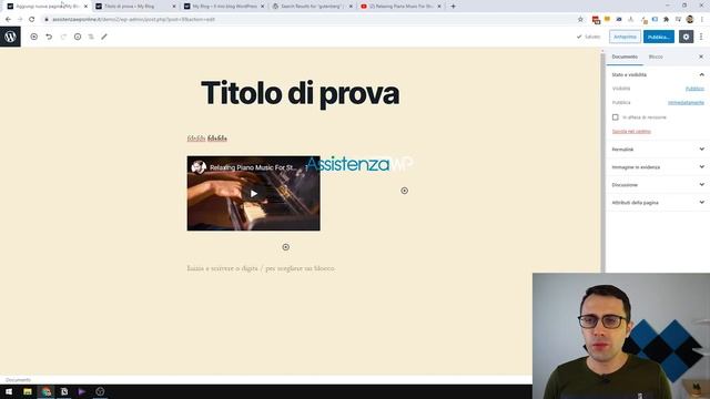 GUTENBERG per WordPress: Tutorial Completo 100% ITALIANO смотреть онлайн