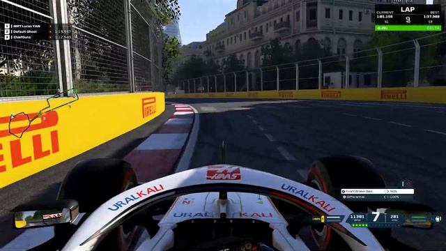 F1 2021 - Hotlap Baku 1:37,631 смотреть онлайн