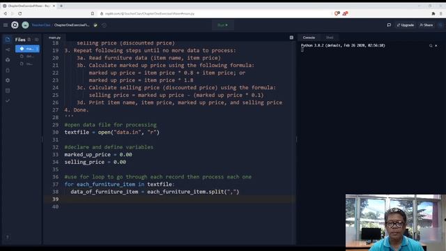 Using Python to Solve Java Problems | Solving Chapter 1 Exercise 15 смотреть онлайн