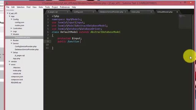 RESTful web services platform using Joomla! Framework Part #5: Accessing the database смотреть онлайн