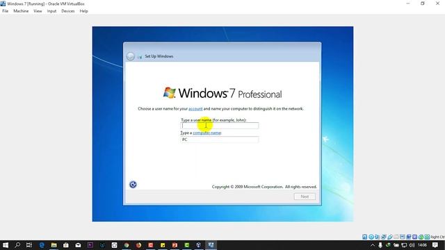 Install Windows 7 And Configure Fullscreen Mode in Virtualbox смотреть онлайн