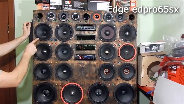 Обзор автомобильных среднечастотных динамиков EDGE EDPRO65XL E6 смотреть онлайн
