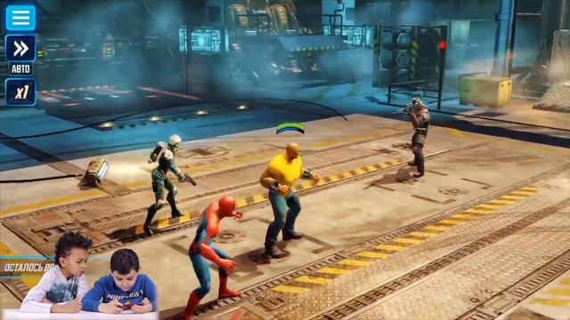 ЯРИК и ДАНИ играют в приложение MARVEL Strike Force! 13+ смотреть онлайн