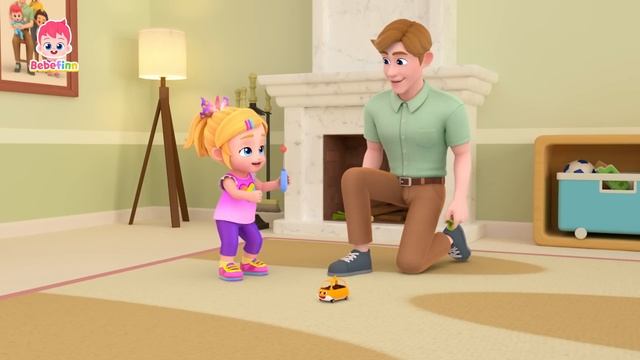 Run Away Baby Car!? | EP38 | Baby Shark Doo Doo Doo | Bebefinn Songs for Kids | Nursery Rhymes смотреть онлайн