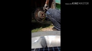 Замена задних тормозных колодок Ford Kuga, Focus 2