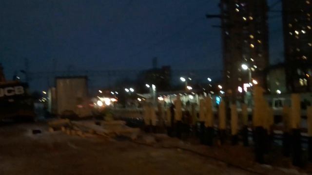 Поезд Сапсан ст. Химки.