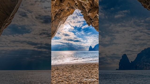 Sounds of nature. Sound of the sea. Звуки природы. Шум моря. смотреть онлайн