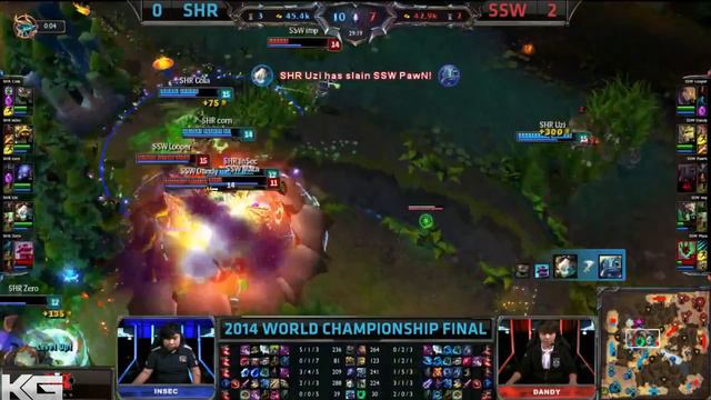 SSW vs SHR Game 3 Highlights Final | LoL World Championship 2014 Samsug White vs Royal Club смотреть онлайн