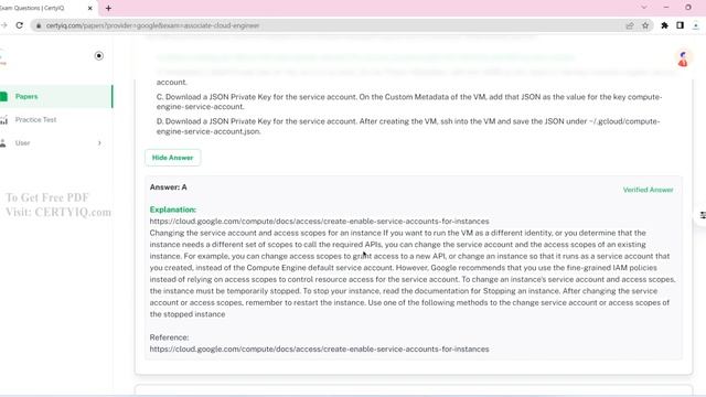 Google Associate Cloud Engineer Exam - GCP ACE | Imp Que's & Ans | Latest 2023 | 100% Pass| Free PD смотреть онлайн