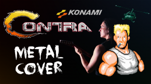 Contra: Jungle, Base, Boss (NES vgm) Metal Cover Playthru