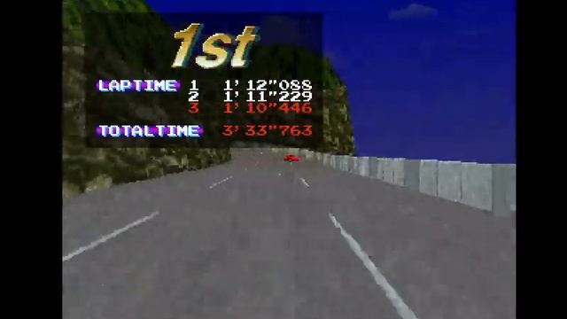 Ridge Racer Revolution (PSX) (With Cheats) смотреть онлайн