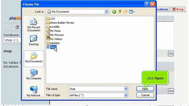 How to manage MySQL databases with phpMyAdmin in Plesk 9 Control Panel смотреть онлайн