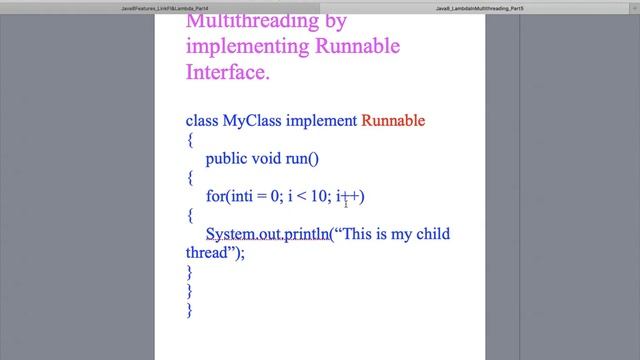 Java8 Lambda Expression In Multithreading - Part5 смотреть онлайн