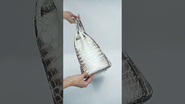 Люксовая сумка \ гималайский крокодил сток Hermes \ РУЧНАЯ работа \ Российское производство смотреть онлайн