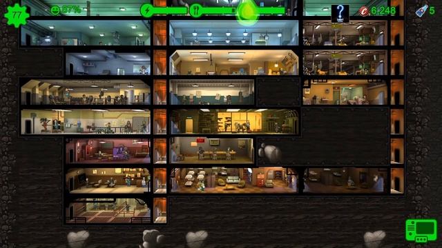 Fallout Shelter. Развитие убежища № 737. Часть 17 "Парикмахерская" смотреть онлайн