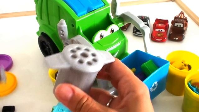 Плэй до Пластилин Play doh мусорная машина смотреть онлайн