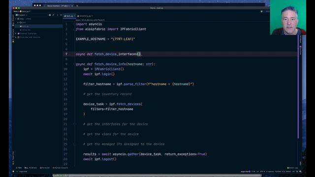 Python Asyncio with IP Fabric API смотреть онлайн