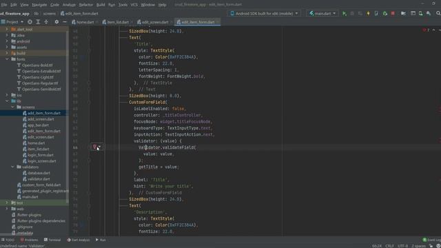Update Data in Firestore Flutter & Firebase App Development Course 2021 - Flutter WEB, iOS & Androi смотреть онлайн