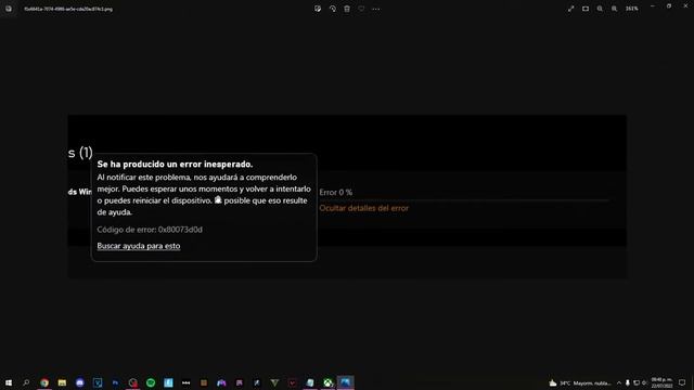 Solucionar error 0x80073d0d Game Pass PC смотреть онлайн