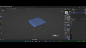 Создание стильного Кресла в Blender. #2 Урок/ Pillow Tutorial Cloth Filter /Подушка