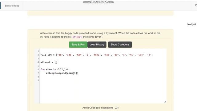 Coursera Python Specialisation || Python Classes and Inheritance || Week 3 || Assessment: Exception смотреть онлайн