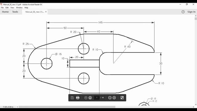 Basic Sketch Drawing for Beginners in SOLID EDGE||Tutorial 01|| смотреть онлайн