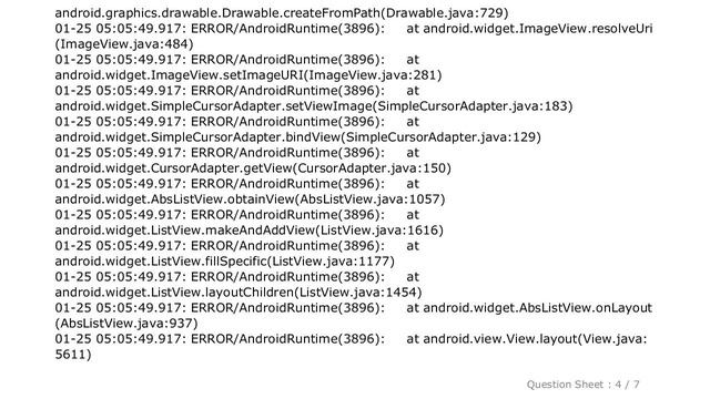Android : Strange OutOfMemory issue while loading an image to a Bitmap object смотреть онлайн