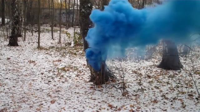 Факел дымовой синий смотреть онлайн