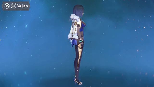 Yelan 3D Model [Genshin Impact] смотреть онлайн