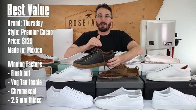 (13 Sneaker Showdown) - THE BEST WHITE SNEAKER and one to NEVER BUY смотреть онлайн